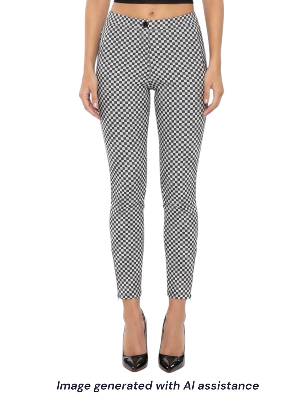 NWT Betabrand S catstooth skinny leg pencil dress yoga pant